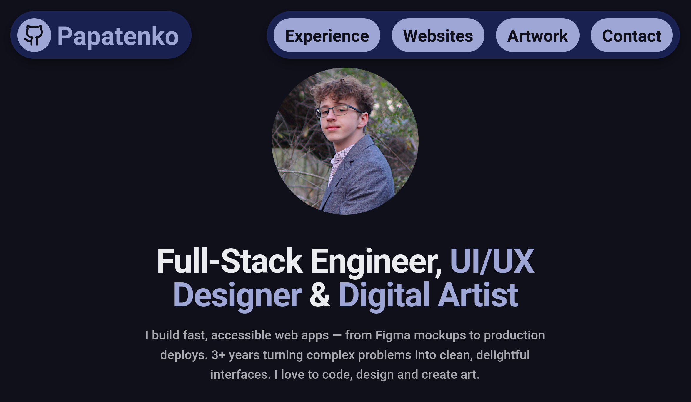 Portfolio Platform screenshot