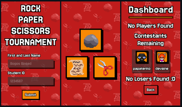 Rock Paper Scissors Tournament screenshot