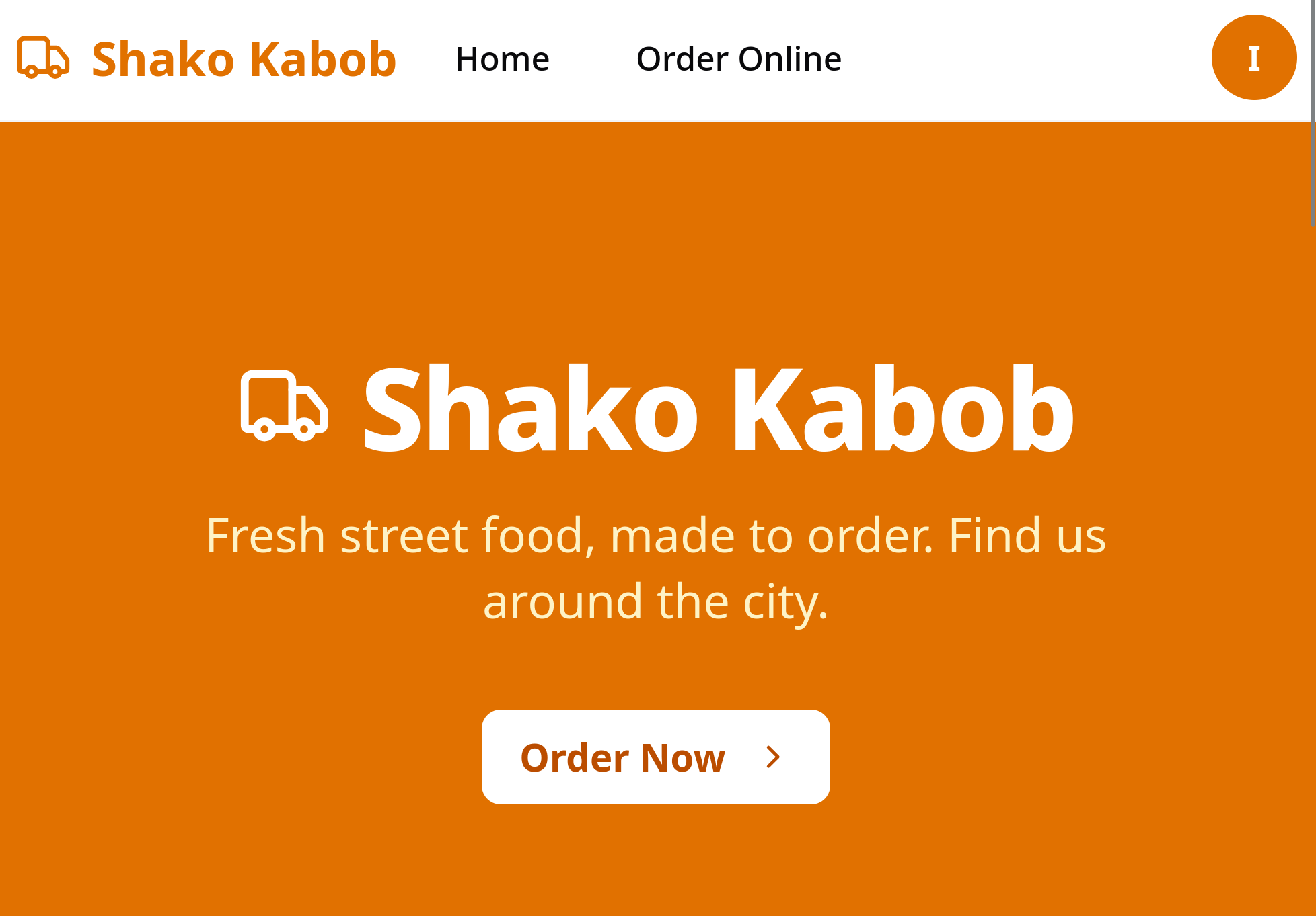 Shako Kabob — Foodtruck POS screenshot